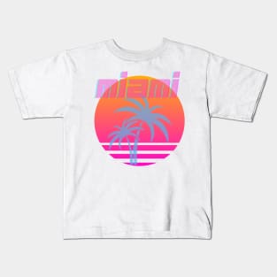 Bold Miami Vibes Tee! Kids T-Shirt